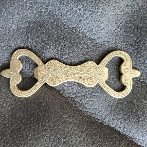 Decorative Metal Brass Bottle Opener with Patina Soft Drink Beer Soda Opener - Picture 4 of 6